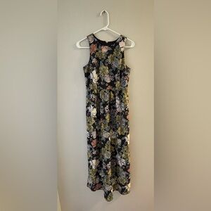 LOFT OUTLET | Floral Maxi Dress | Size 2P